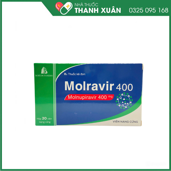 Thuốc Molravir 400 điều trị COVID-19